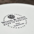 Wood & Sons blått og hvitt. thumbnail