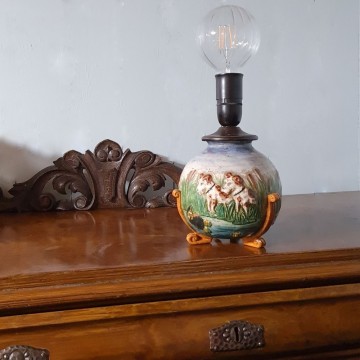 Vintage Lampe Terrier